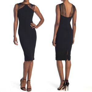 Dress the Population Gwen Strappy Midi Dress